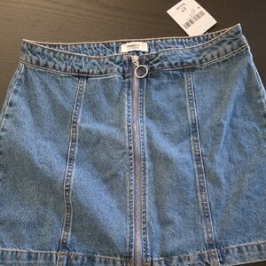 Forever 21 Blue Denim Mini Skirt